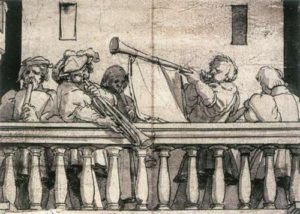 The logistical challenges of lots of instruments crammed into one space, obviated to some degree by the organ